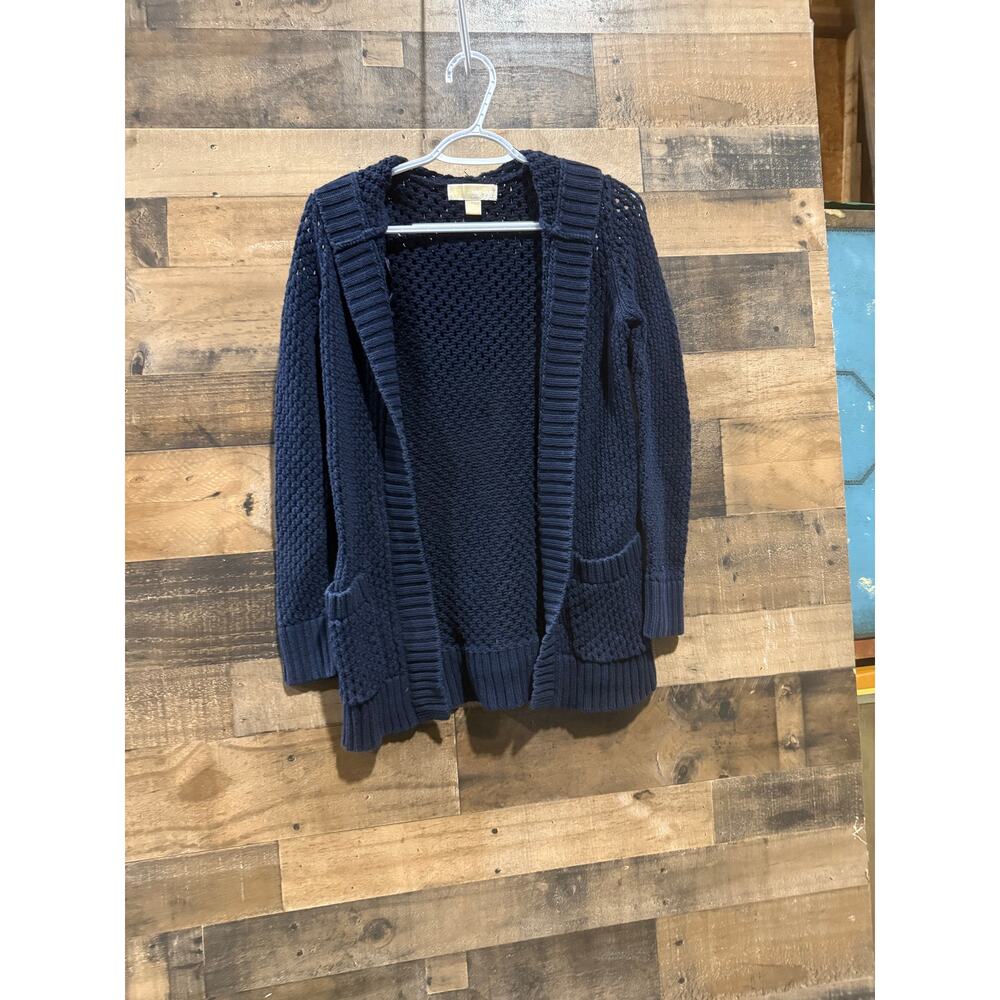 Michael Kors -Navy- Knit Cardigan-Size S Women
